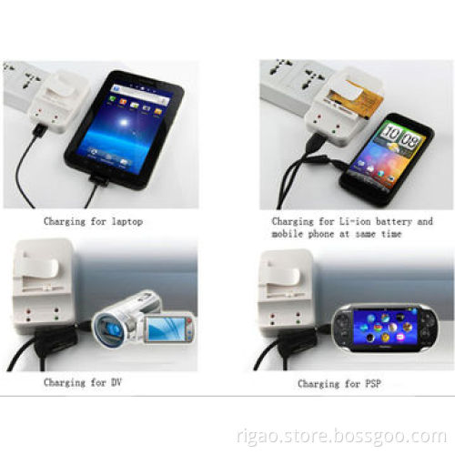 Practical lithium battery charger with USB port